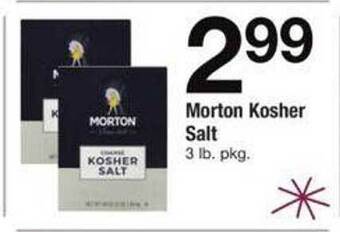 Safeway Morton kosher salt offer