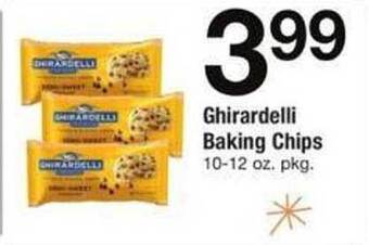 Safeway Ghirardelli baking chips offer