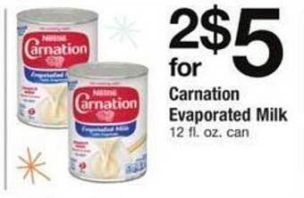 Safeway Carnation evaporated milk offer