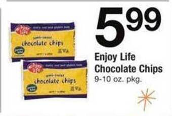 Safeway Enjoy life chocolate chips offer
