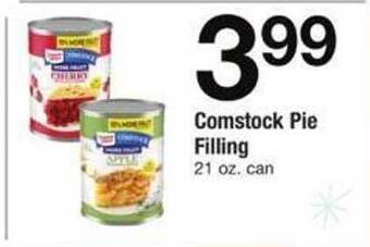 Safeway Comstock pie filling offer