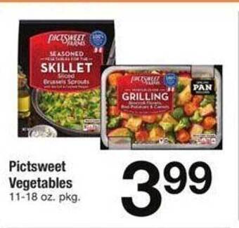 Safeway Pictsweet vegetables offer