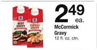 Safeway Mccormick gravy offer