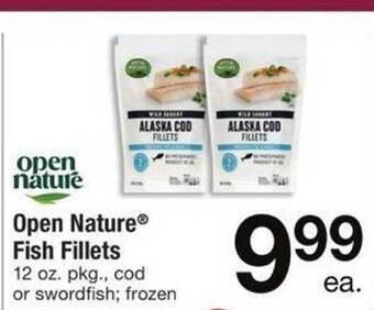 Safeway Open nature fish fillets offer