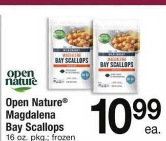 Safeway Open nature magdalena bay scallops offer