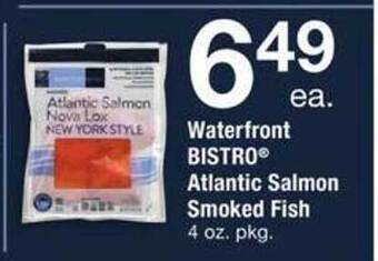 Safeway Waterfront bistro atlantic salmon smoked fish offer