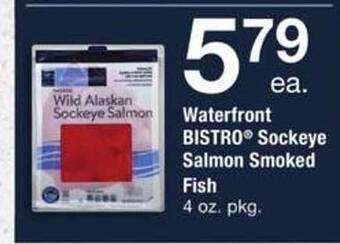 Safeway Waterfront bistro sockeye salmon smoked fish offer