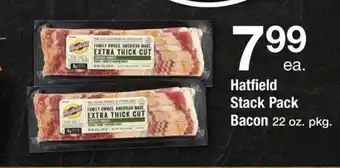 Safeway Hartfield stack pack bacon offer