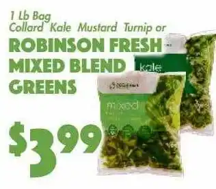 The Food Emporium Robinson fresh mixed blend greens offer