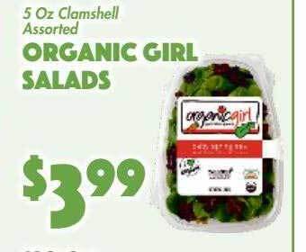 The Food Emporium Organic girl salads offer
