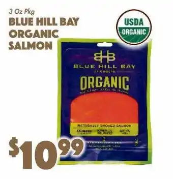 The Food Emporium Blue hill bay organic salmon offer