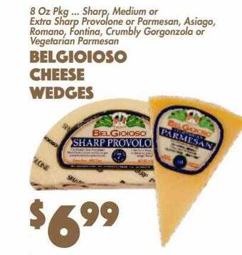 The Food Emporium Belgioioso cheese wedges offer