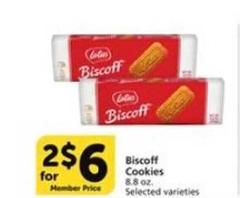 Vons Biscoff cookies offer