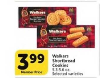 Vons Walkers shortbread cookies offer