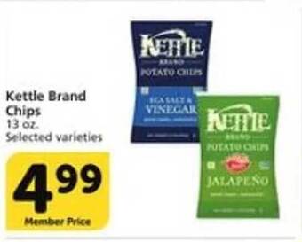 Vons Kettle brand chips offer