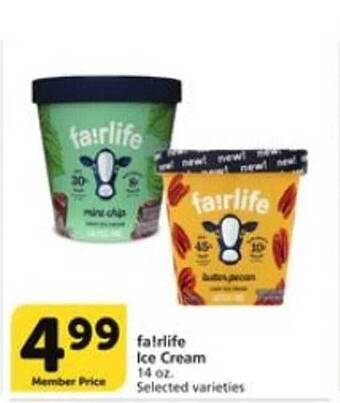 Vons Fa!rlife ice cream offer