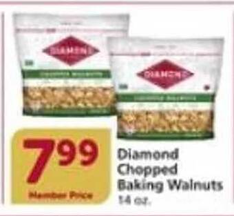 Vons Diamond chopped baking walnuts offer