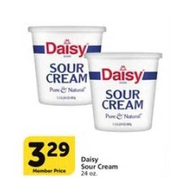 Vons Daisy sour cream offer