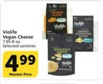 Vons Violife vegan cheese offer