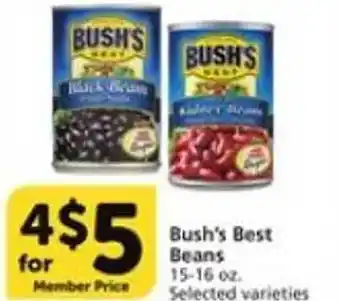 Vons Bush's best beans offer