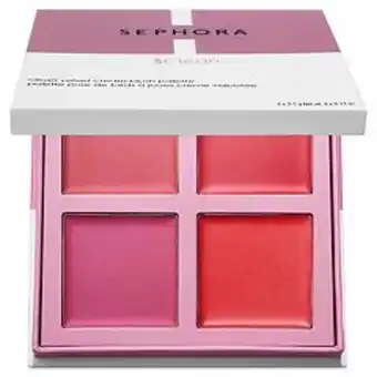 Kohl's Sephora collection clean velvet cream blush palette offer