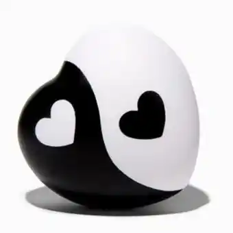Claire's Yin yang heart stress ball offer
