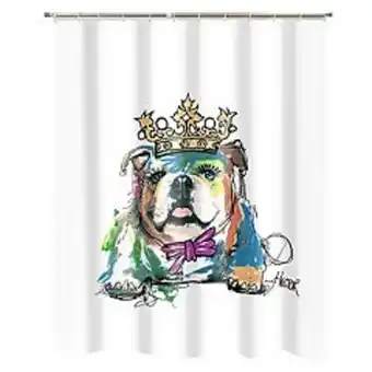Kohl's Popular bath dog king shower curtain offer