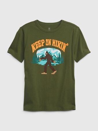 Gap Kids 100% organic cotton graphic t-shirt offer