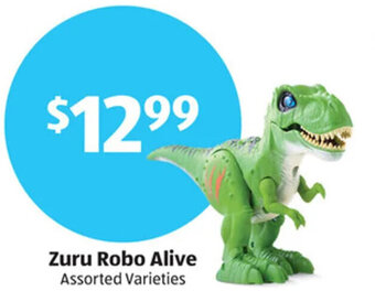 Aldi Zuru Robo Alive offer
