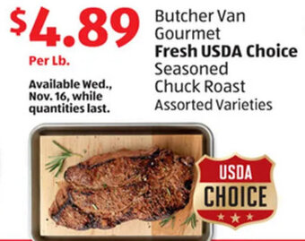 Aldi Fresh Usda Choice offer
