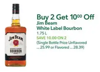 Publix Jim Beam White Label Bourbon 1.75 L. offer