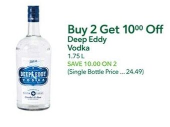 Publix Deep Eddy Vodka 1,75 L. offer