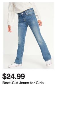 Old Navy Boot-cut jeans for girls offer