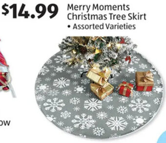 Aldi Merry Moments Christmas Tree Skirt offer