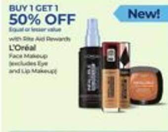 Rite Aid L'oréal offer