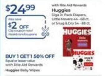 Rite Aid Huggies offer