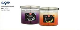 Rite Aid Big win candles offer