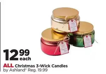 Michaels All christmas 3-wick candles by ashland® offer