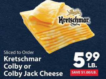 IGA Kretschmar Colby or Colby Jack Cheese offer