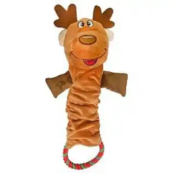 Kohl's Woof reindeer tugger dog toy offer