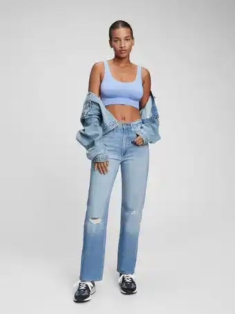 Gap High rise '90s loose jeans in organic cotton with washwell offer