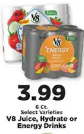 IGA V8 Juice,Hydrate or Energy Drinks offer