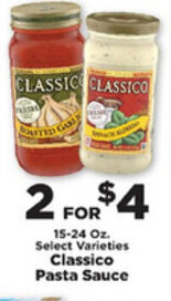 IGA Classico Pasta Sauce 15-24 oz offer