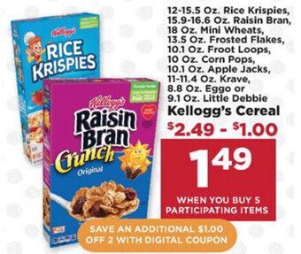 IGA Kellogg's Cereal offer