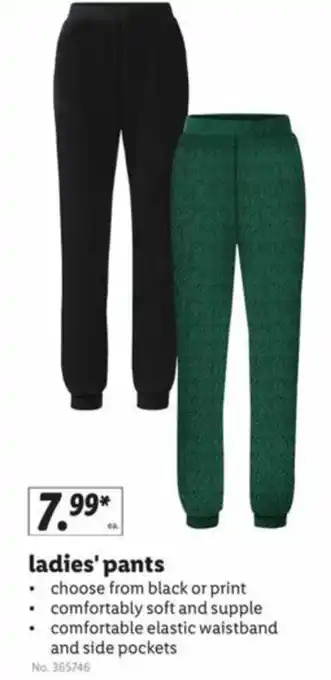 Lidl Ladies Pants offer