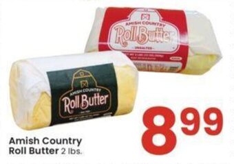 Albertsons Amish Country Roll Butter 2 lbs. offer