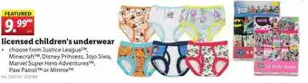 Lidl Licensed Children's Underwear offer