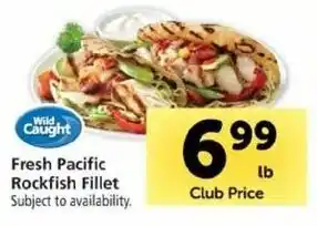Safeway Fresh Pacific Rockfish Fillet offer