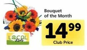 Safeway Bouquet Of The Month offer