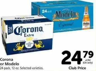 Safeway Corona or Modelo offer